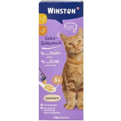 بستنی گربه وینستون ژله ای – Winston Schleckerli cat Snack