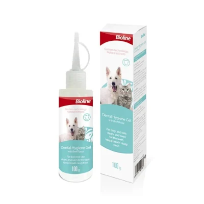 ژل دندان سگ و گربه بایولاین – Bioline Dental Care Gel